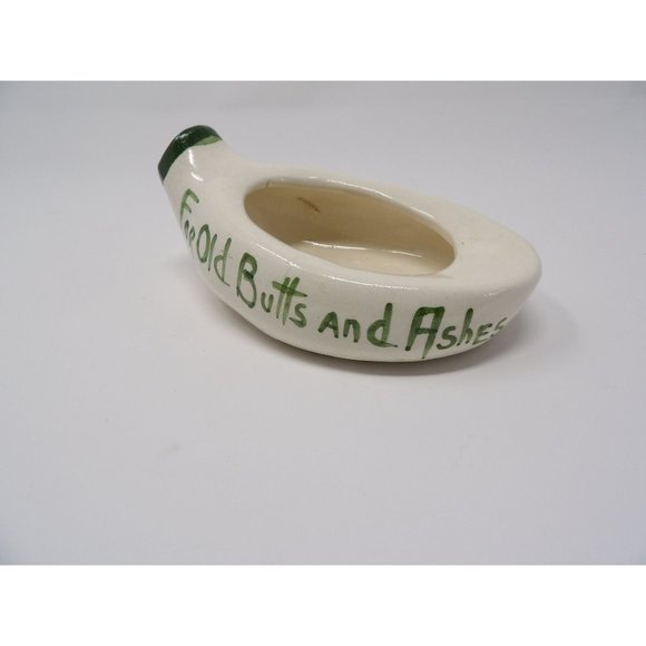Vintage For Old Butts and Ashes Ashtray Urinal-Shaped - Picture 2 of 10